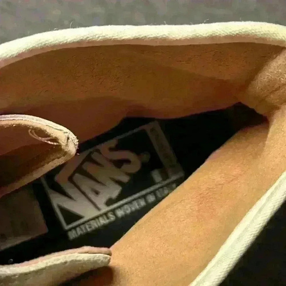 Vans Sk8 Hi TC6D Woven Flower Black White Skateboard Shoes Mens 9.5/Womens 11 - Picture 14 of 15